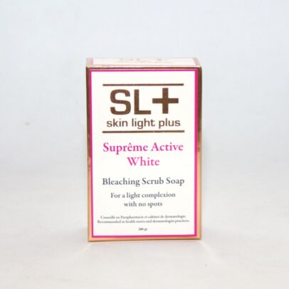 SL + SUPREME ACTIVE WHITE BLEACHING SCRUB SOAP