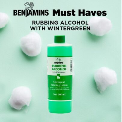 Benjamins Rubbing Alcohol With Wintergreen