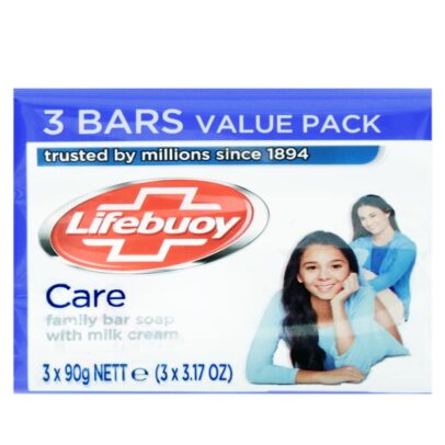 LIFEBUOY SOAP CARE 3S (BLUE)