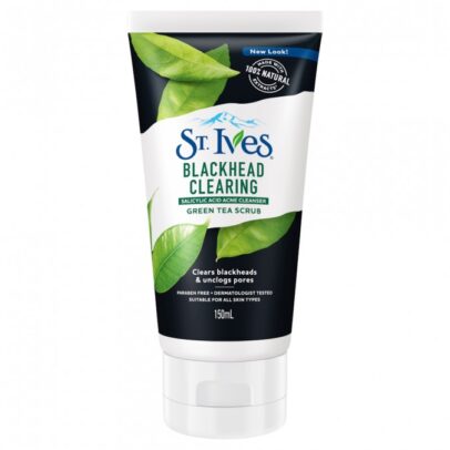 ST. IVES BLACKHEAD CLEARING GREEN TEA SCRUB