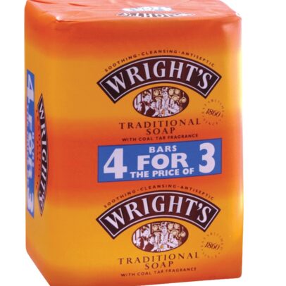 Wrights Coal Tar Soap 4 For 3