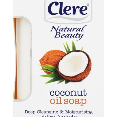 Clere Natural Beauty Coconut Oil Soap