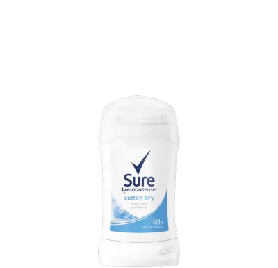 Sure Women Cotton Dry Antiperspirant Deodorant Stick