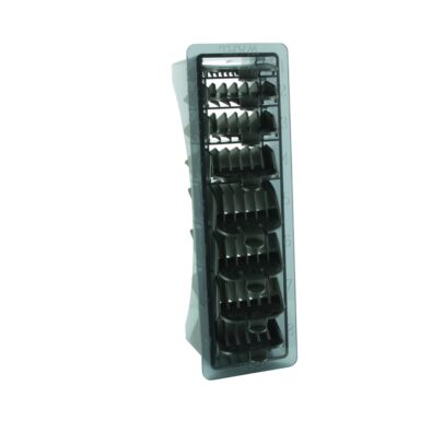 WAHL Black Plastic Clipper Attachment Comb Set