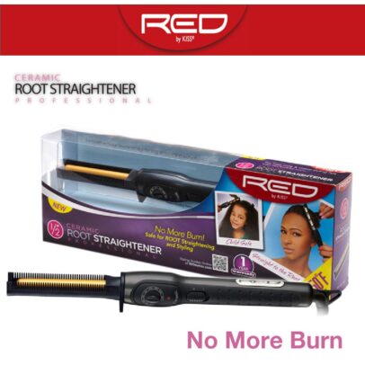 RED BY KISS Ceramic Root Straightener 1/2"