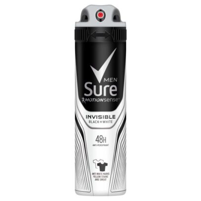Sure Men Invisible Black + White Antiperspirant Deodorant