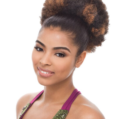 JANET COLLECTION AFRO PUFF STRING PONYTAIL