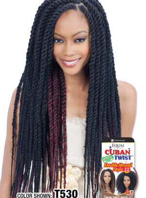 SHAKE-N-GO EQUAL CUBAN TWIST BRAID 16"