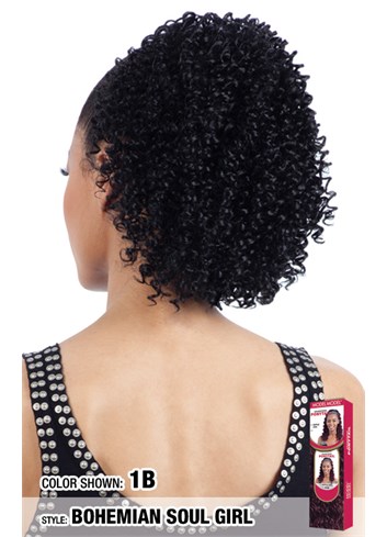 MODEL MODEL EQUAL BOHEMIAN SOUL GIRL PONYTAIL