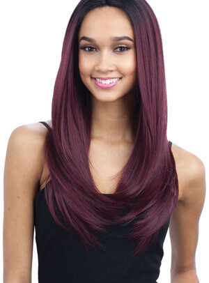 SHAKE-N-GO EQUAL FREE PART LACE 201 SYN LACE FRONT WIG