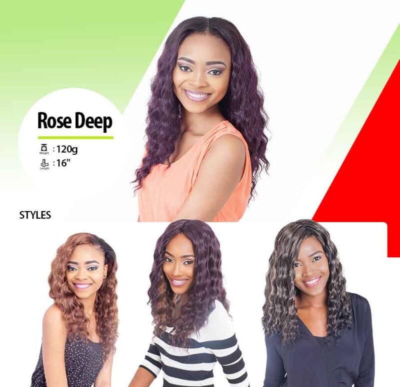X-PRESSION WEAVE ON Rose Deep - Image 3