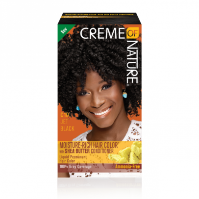 CREME OF NATURE CERTIFIED NATURAL INGREDIENTS Moisture-Rich Hair Color* with Shea Butter Conditioner